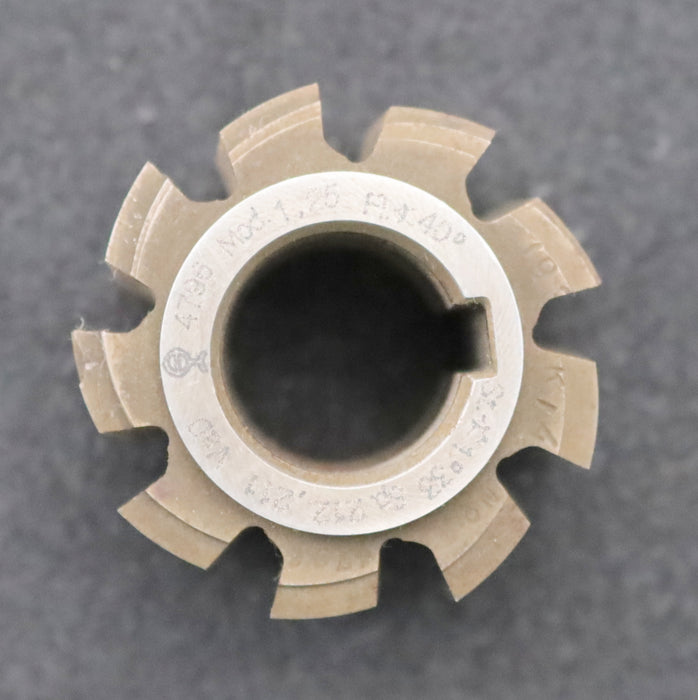 Bild des Artikels KLINGELNBERG-Zahnrad-Wälzfräser-m=-1,25mm-EGW-20°-Ø50x51xØ22mm-mit-LKN