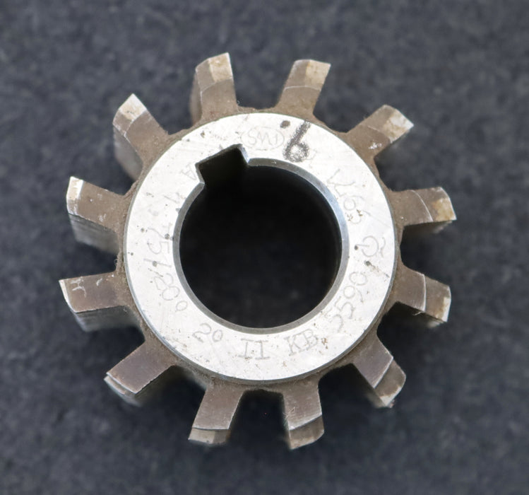 Bild des Artikels PWS-Zahnrad-Wälzfräser-m=-1,75mm-EGW-20°-BPII-nach-DIN-3972-Ø56x40xØ27mm-mit-LKN