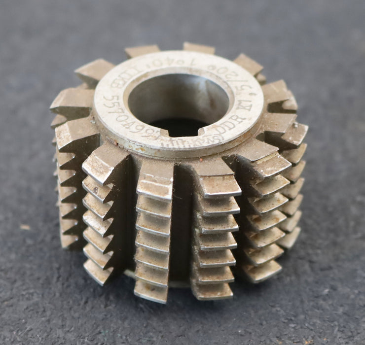 Bild des Artikels PWS-Zahnrad-Wälzfräser-m=-1,5mm-EGW-20°-BPII-nach-DIN-3972-Ø57x39xØ22mm-mit-LKN
