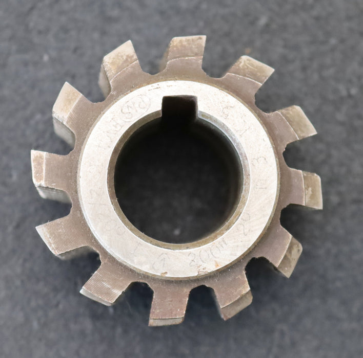 Bild des Artikels PWS-Zahnrad-Wälzfräser-m=-2,0mm-EGW-20°-BPII-nach-DIN-3972-Ø63x49xØ27mm-mit-LKN