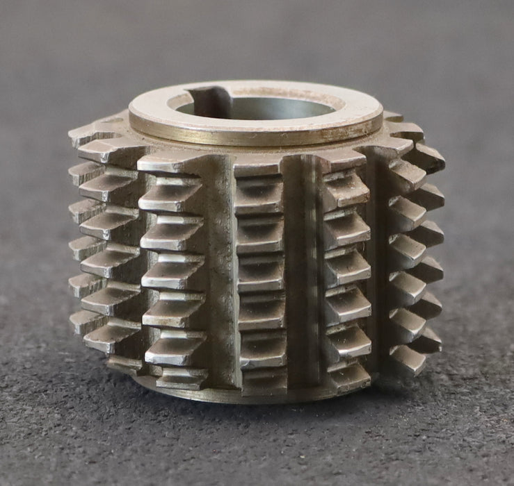 Bild des Artikels PWS-Zahnrad-Wälzfräser-m=-2,0mm-EGW-20°-BPII-nach-DIN-3972-Ø63x49xØ27mm-mit-LKN