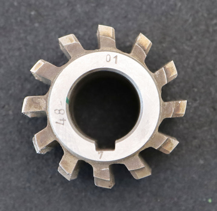 Bild des Artikels PWS-Zahnrad-Wälzfräser-m=-2,0mm-EGW-20°-BPII-DIN-3972-Ø63x49xØ27mm-LKN-1gg.-Re