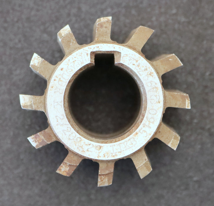 Bild des Artikels PWS-Zahnrad-Wälzfräser-m=-2,0mm-EGW-20°-BPII-nach-DIN-3972-Ø63x49xØ27mm