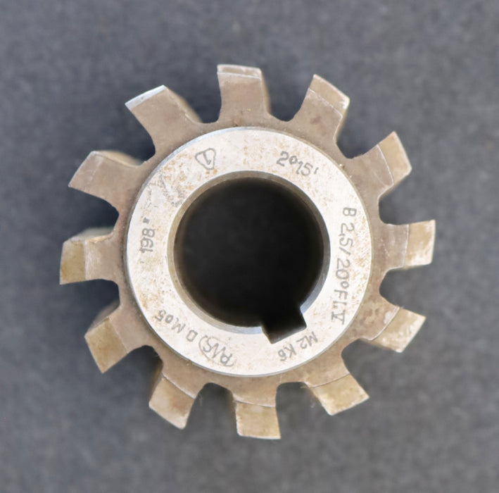 Bild des Artikels PWS-Zahnrad-Wälzfräser-m=-2,5mm-EGW-20°-Ø71x57xØ27mm-mit-LKN-1gg.-Links