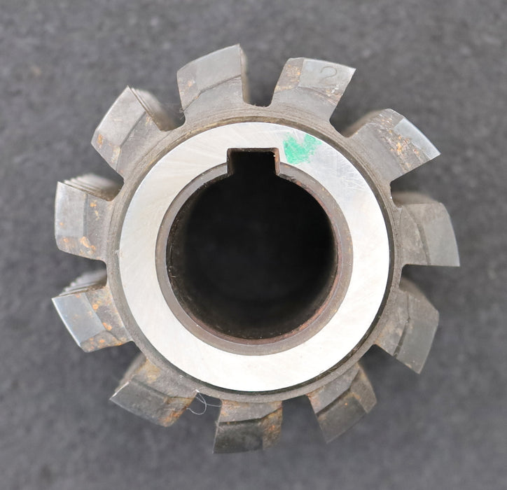 Bild des Artikels KL-Zahnrad-Wälzfräser-m=-2,5mm-EGW-20°-BPII-nach-DIN-3972-Ø69x57xØ27mm-mit-LKN