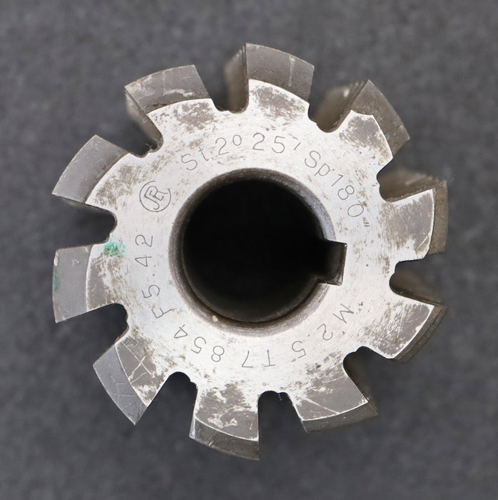 Bild des Artikels REINECKER-Zahnrad-Wälzfräser-m=-2,5mm-EGW-20°-Ø65x65xØ22mm-mit-LKN-1gg.-Rechts