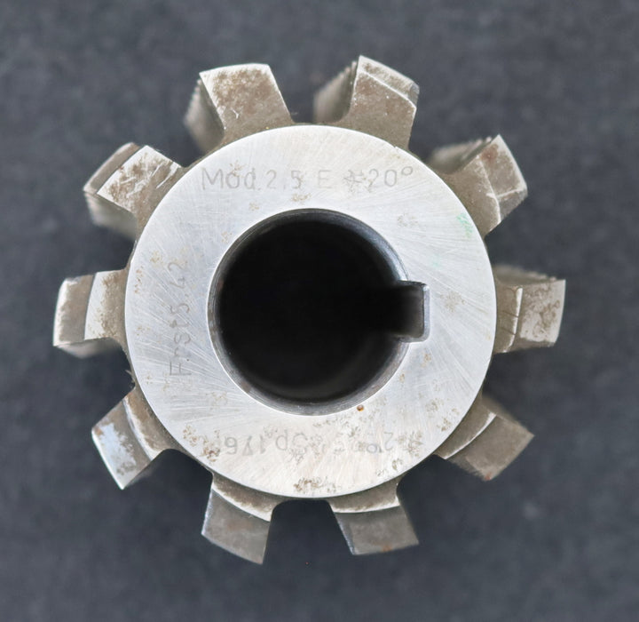 Bild des Artikels RAXA-Zahnrad-Wälzfräser-m=-2,0mm-EGW-20°-Ø64x66xØ22mm-mit-LKN-1gg.-Links