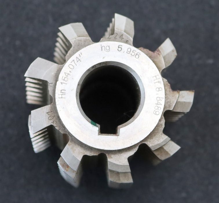 Bild des Artikels KLINGELNBERG-Zahnrad-Wälzfräser-m=-2,75mm-EGW-20°-Ø64x65xØ22mm-mit-LKN