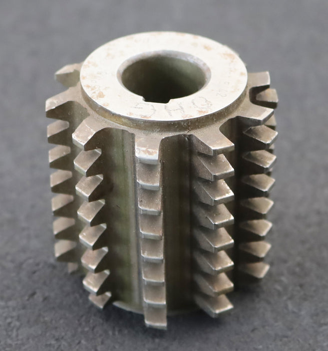 Bild des Artikels RAXA-Zahnrad-Wälzfräser-m=-2,0mm-EGW-20°-Ø63x65xØ22mm-mit-LKN-1gg.-Links