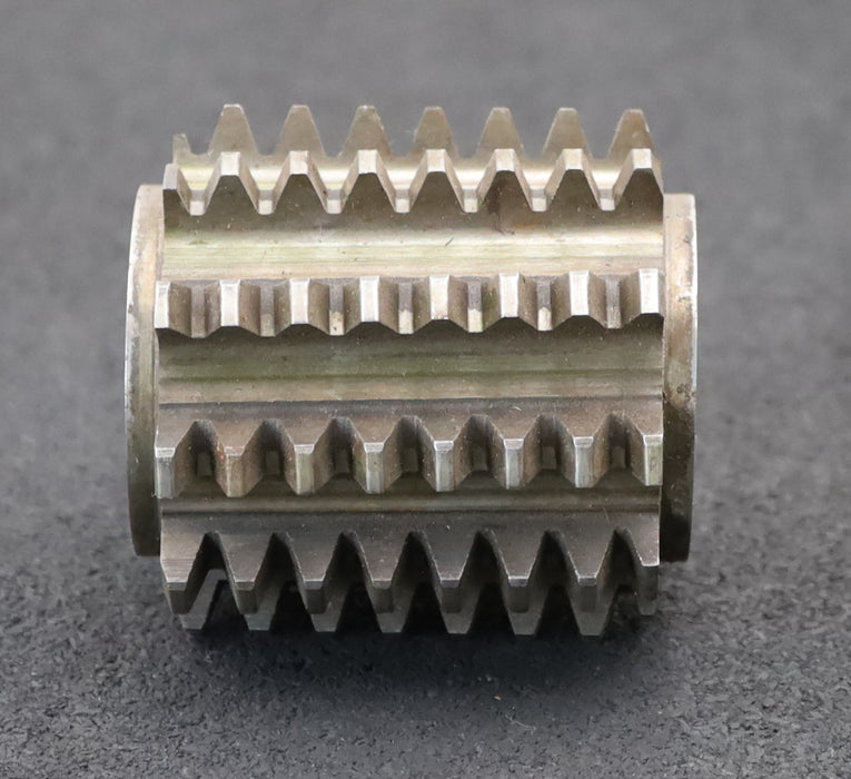 Bild des Artikels RAXA-Zahnrad-Wälzfräser-m=-2,0mm-EGW-20°-Ø63x65xØ22mm-mit-LKN-1gg.-Links