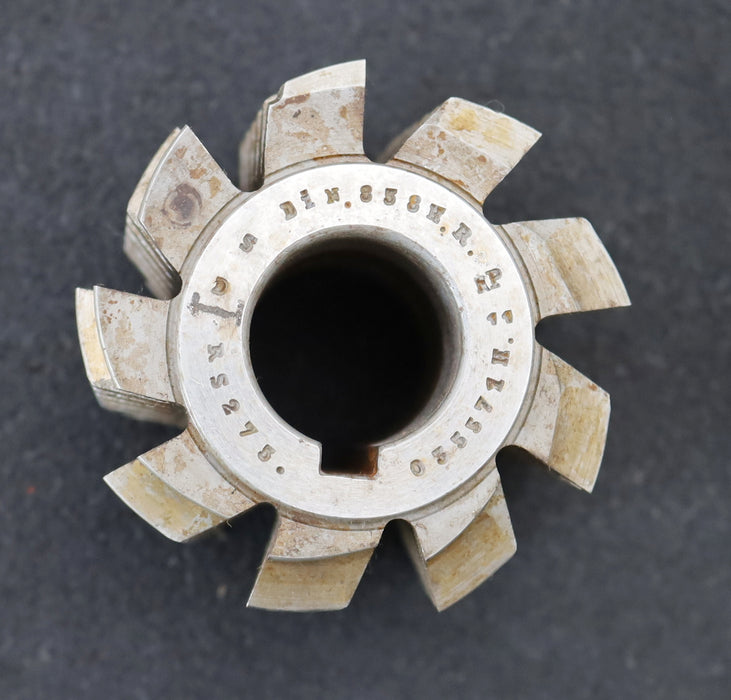 Bild des Artikels Zahnrad-Wälzfräser-m=-3,25mm-EGW-20°-Ø72x68xØ27mm-mit-LKN-1gg.-Rechts