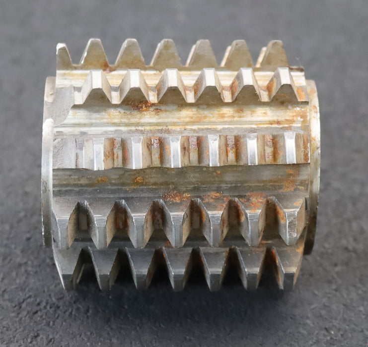 Bild des Artikels LENZEN-Zahnrad-Wälzfräser-m=-3,0mm-EGW-20°-BPI-nach-DIN-3972-Ø68x70xØ27mm-LKN