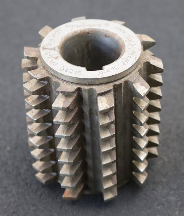 Bild des Artikels KLINGELNBERG-Zahnrad-Wälzfräser-m=-3,0mm-EGW-20°-BPI-nach-DIN-3972