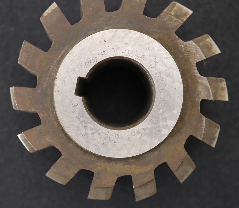 Bild des Artikels PWS-Zahnrad-Wälzfräser-m=-3,5mm-EGW-20°-BPII-nach-DIN-3972-Ø106x71xØ32mm-LKN