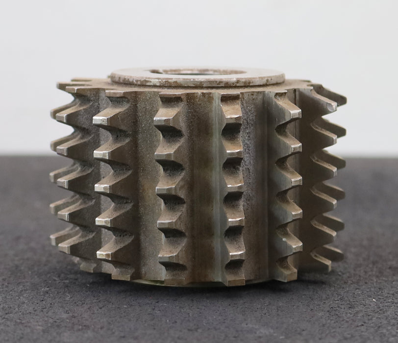 Bild des Artikels PWS-Zahnrad-Wälzfräser-m=-3,5mm-EGW-20°-BPII-nach-DIN-3972-Ø106x71xØ32mm-mit-LKN