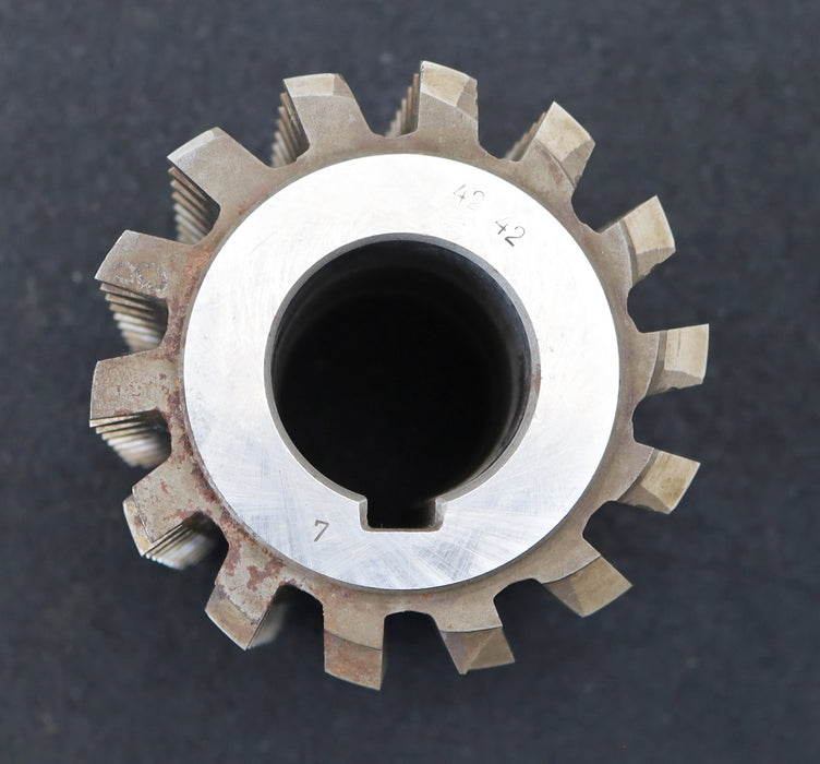 Bild des Artikels PWS-Zahnrad-Wälzfräser-m=-3,5mm-EGW-20°-BPII-nach-DIN-3972