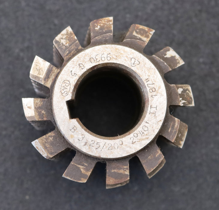 Bild des Artikels PWS-Zahnrad-Wälzfräser-m=-3,25mm-EGW-20°-BPII-nach-DIN-3972-Ø80x70xØ32mm-mit-LKN