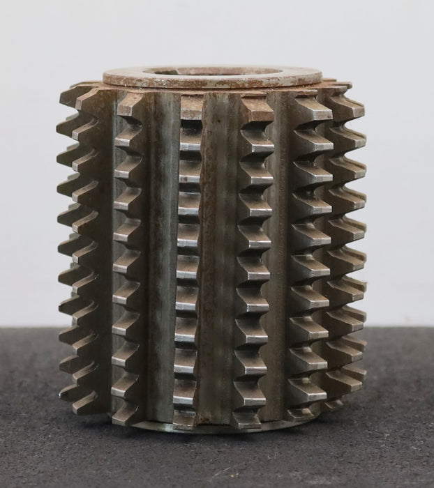 Bild des Artikels PWS-Zahnrad-Wälzfräser-m=-3,0mm-EGW-20°-BPII-nach-DIN-3972-Ø100x108xØ40mm