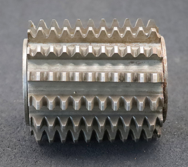 Bild des Artikels PWS-Zahnrad-Wälzfräser-m=-3,0mm-EGW-20°-BPII-nach-DIN-3972-Ø100x108xØ40mm