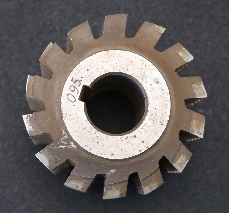 Bild des Artikels PWS-Zahnrad-Wälzfräser-m=-3,5mm-EGW-20°-BPIII-nach-DIN-3972