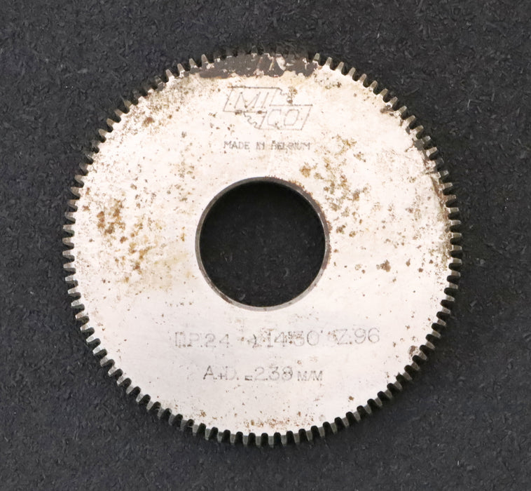Bild des Artikels MICO-Scheibenschneidrad-gear-shaper-DP-24-14°30'-EGW-Z=96-Ø105x18xØ1-1/4"