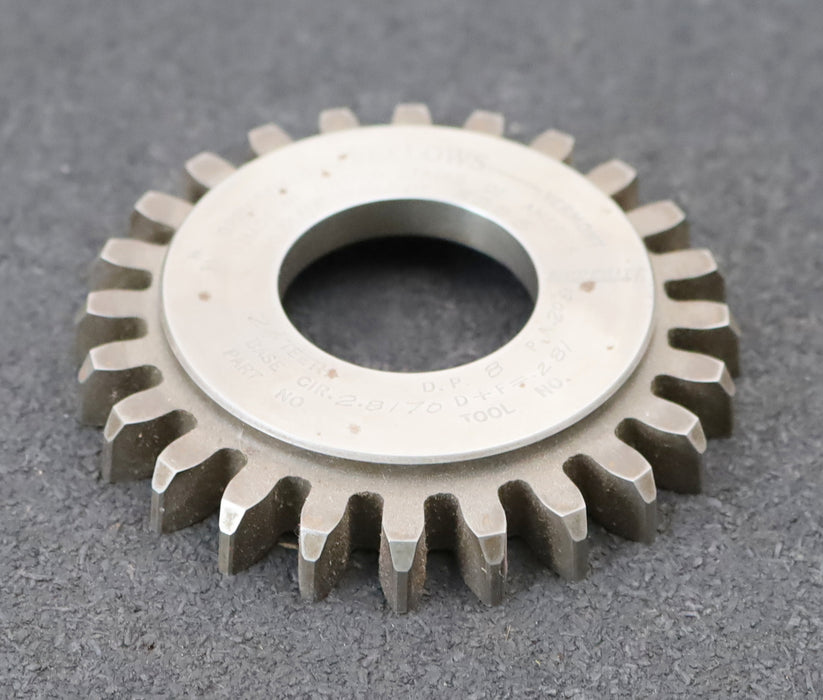 Bild des Artikels FELLOWS-Glockenschneidrad-gear-shaper-DP-8-20°-EGW-Z=24-Ø82x14xØ1-1/4"