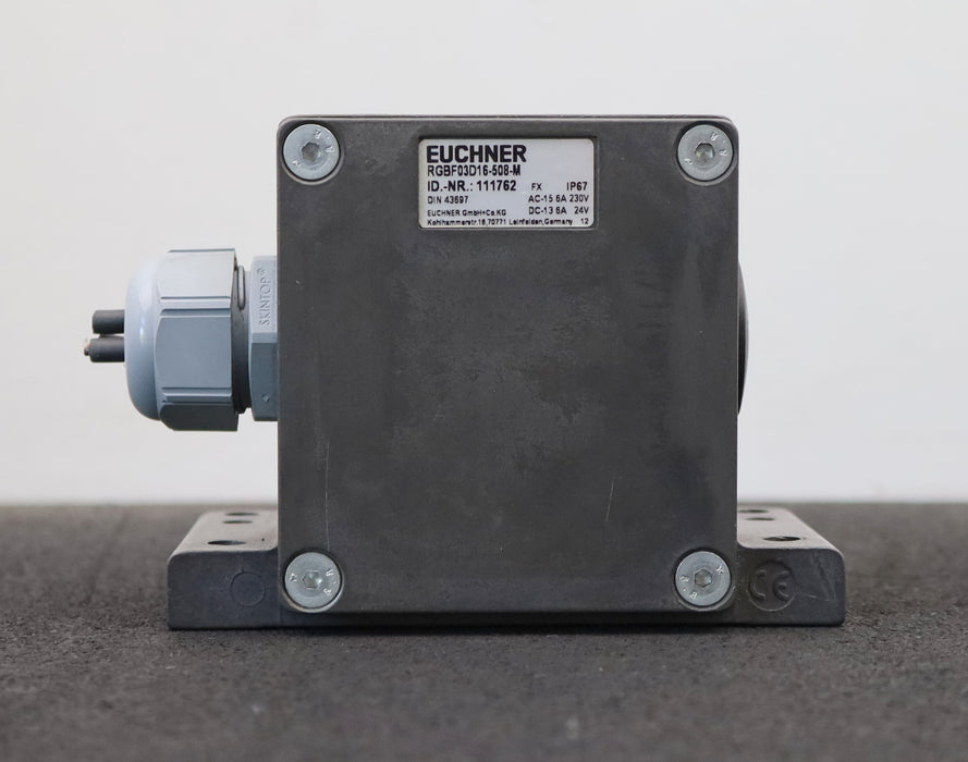 Bild des Artikels EUCHNER-Positionsschalter-RGBF03D16-508-M-ID.-NR.:-111762-230VAC-6A-24VDC-6A