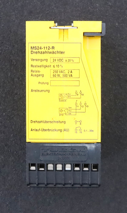 Bild des Artikels TURCK-Drehzahlwächter-MS24-112-R-Versorgung-24VDC