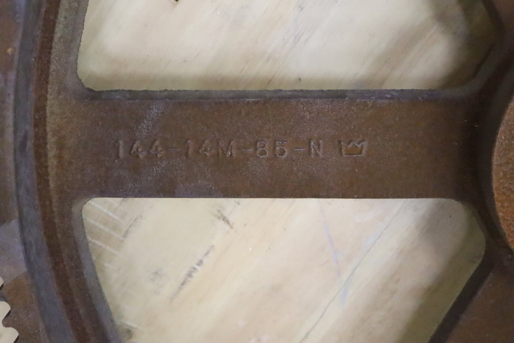 Bild des Artikels Grauguss-Zahnscheibe-Pulley-ohne-Bordscheibe-ausgewuchtet-144-14M-85