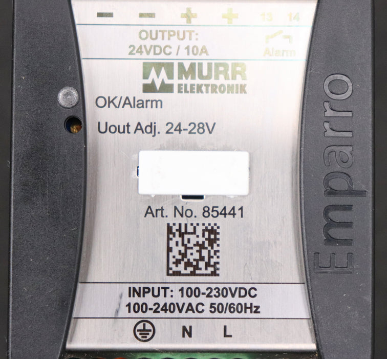 Bild des Artikels MURR-ELEKTRONIK-EMPARRO-Schaltnetzteil-10-100-240/24-ART.NO.-85441