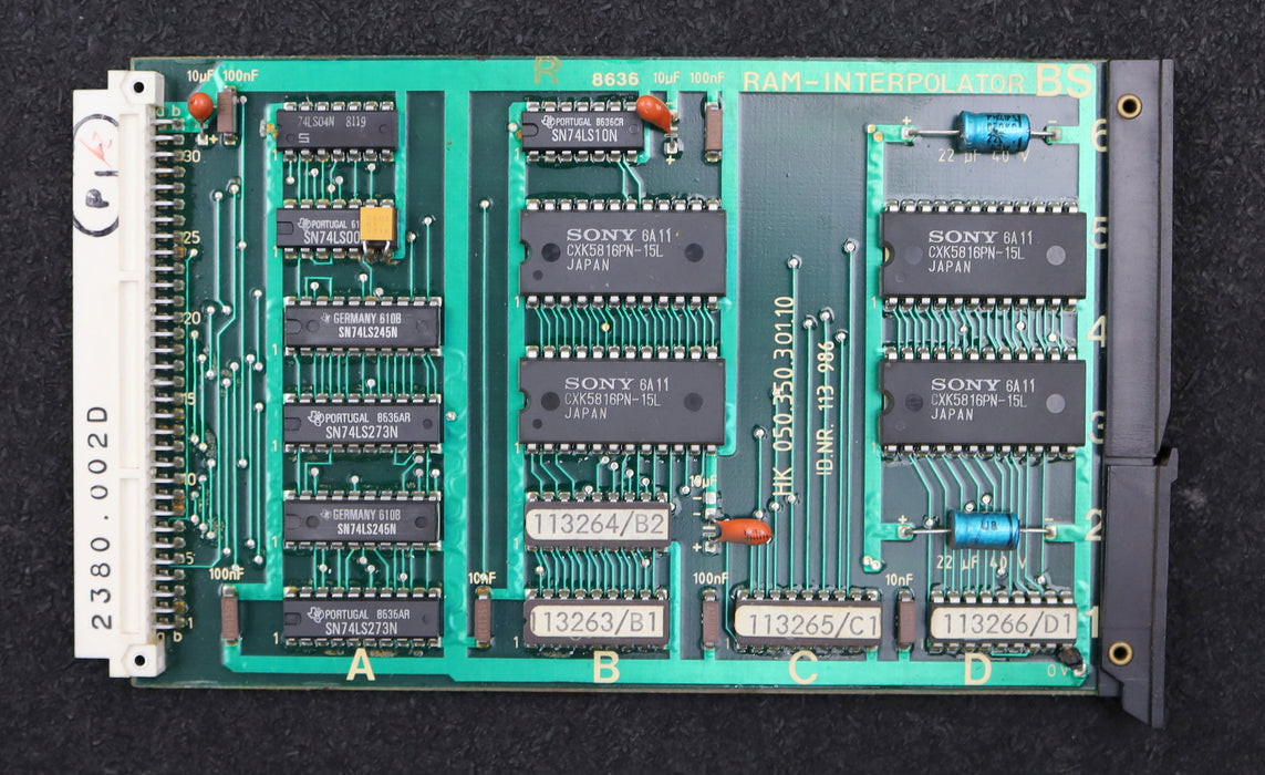 Bild des Artikels HECKLER-&-KOCH-Platine-für-CNC-781-2-RAM-107-099-Board-050.350.301.10-113-986