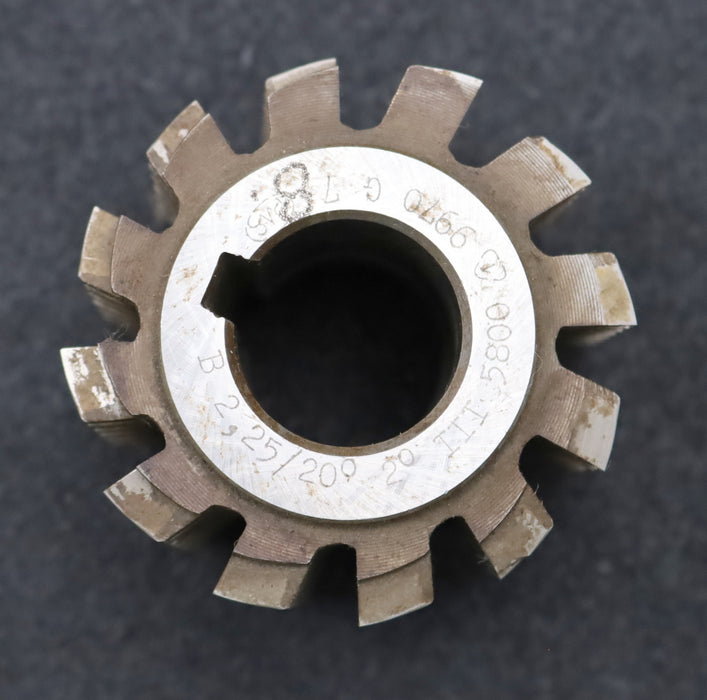 Bild des Artikels PWS-Zahnrad-Wälzfräser-m=-2,25mm-EGW-20°-BPIII-DIN-3972-Ø70x56xØ27mm-mit-LKN