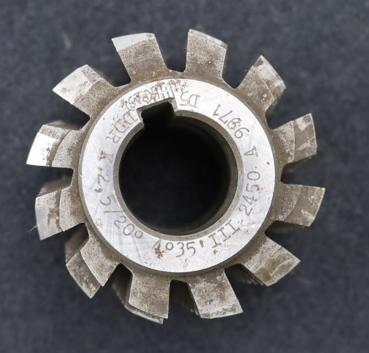 Bild des Artikels Zahnrad-Wälzfräser-m=-2,5mm-EGW-20°-Ø70x58xØ27mm-mit-LKN-1gg.-Links