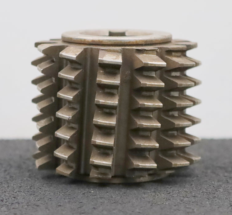 Bild des Artikels PWS-Zahnrad-Wälzfräser-m=-2,0mm-EGW-20°-BPIII-Ø63x48xØ27mm-mit-LKN-nach-DIN-3972