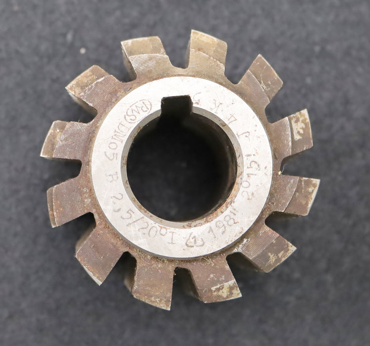 Bild des Artikels PWS-Zahnrad-Wälzfräser-m=-2,5mm-EGW-20°-BPI-nach-DIN-3972-Ø70x58xØ27mm-LKN