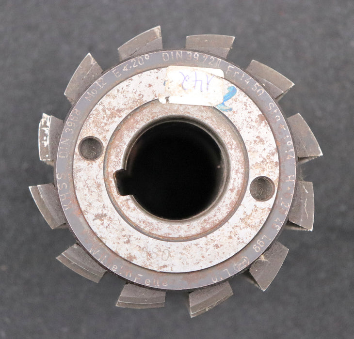 Bild des Artikels FETTE-Zahnrad-Wälzfräser-m=-2,0mm-EGW-20°-BPII-nach-DIN-3972-Ø97x106xØ32mm