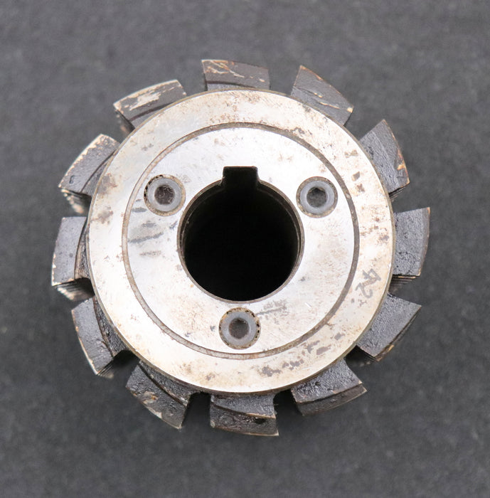 Bild des Artikels SAAZOR-Zahnrad-Wälzfräser-m=-2,75mm-EGW-20°-BPII-nach-DIN-3972-Ø92x98xØ27mm