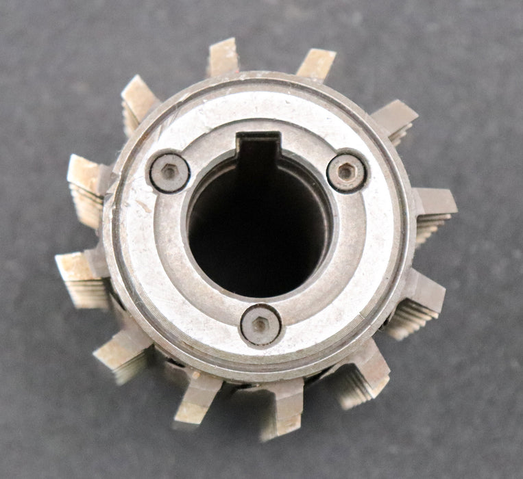 Bild des Artikels KLINGELNBERG-Zahnrad-Wälzfräser-m=-3,0mm-EGW-20°-BPI-nach-DIN-3972-Ø80x97xØ27mm