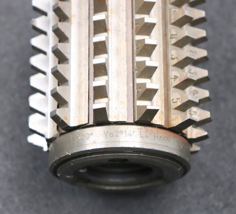 Bild des Artikels KLINGELNBERG-Zahnrad-Wälzfräser-m=-3,0mm-EGW-20°-BPI-nach-DIN-3972-Ø80x97xØ27mm