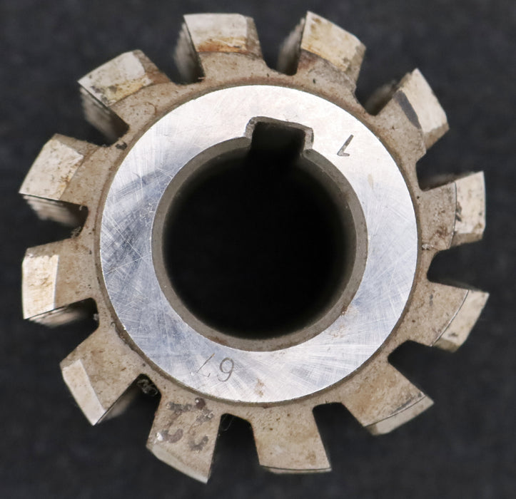 Bild des Artikels PWS-Zahnrad-Wälzfräser-m=-2,5mm-EGW-20°-BPIII-DIN-3972-Ø70x58xØ27mm-mit-LKN