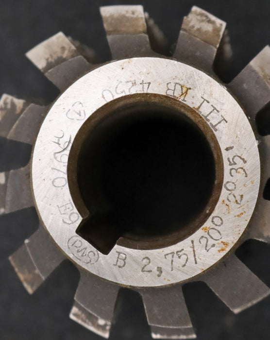 Bild des Artikels PWS-Zahnrad-Wälzfräser-m=-2,5mm-EGW-20°-BPIII-Ø70x58xØ27mm-DIN-3972