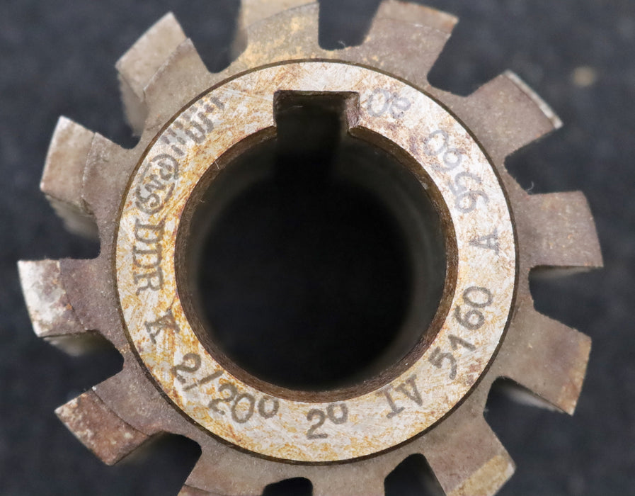 Bild des Artikels PWS-Zahnrad-Wälzfräser-m=-2,0mm-EGW-20°-BPIII-Ø63x48xØ27mm-LKN