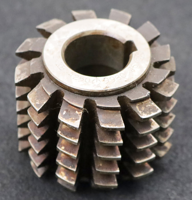 Bild des Artikels PWS-Zahnrad-Wälzfräser-m=-2,75mm-EGW-20°-BPII-nach-DIN-3972-Ø70x58xØ27mm-LKN