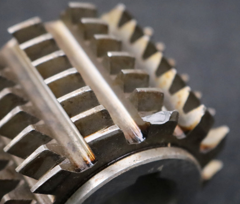 Bild des Artikels PWS-Zahnrad-Wälzfräser-m=-2,25mm-EGW-20°-BPIII-DIN-3972-Ø70x58xØ27mm-LKN