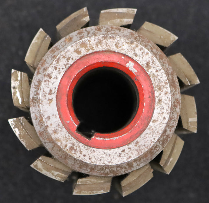 Bild des Artikels SAAZOR-Zahnrad-Wälzfräser-m=-1,75mm-EGW-20°-BPIII-nach-DIN-3972-Ø83x81xØ27mm