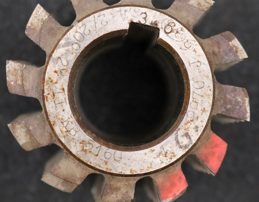 Bild des Artikels PWS-Zahnrad-Wälzfräser-m=-2,0mm-EGW-20°-BPII-DIN-3972-Ø62x48xØ27mm-mit-LKN