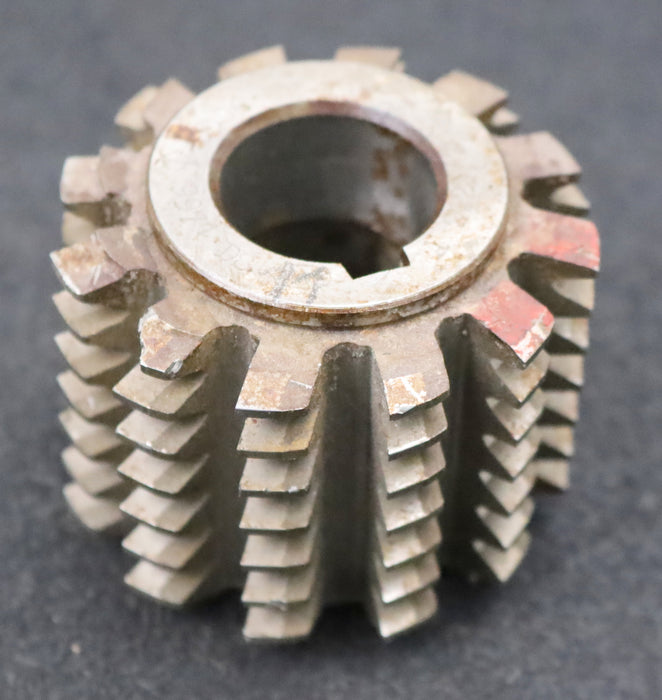 Bild des Artikels PWS-Zahnrad-Wälzfräser-m=-2,25mm-EGW-20°-BPII-nach-DIN-3972-Ø69x56xØ27mm-mit-LKN