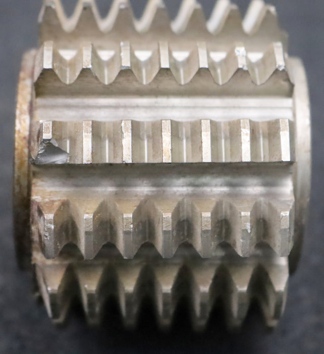 Bild des Artikels PWS-Zahnrad-Wälzfräser-m=-2,25mm-EGW-20°-BPII-nach-DIN-3972-Ø69x56xØ27mm-mit-LKN