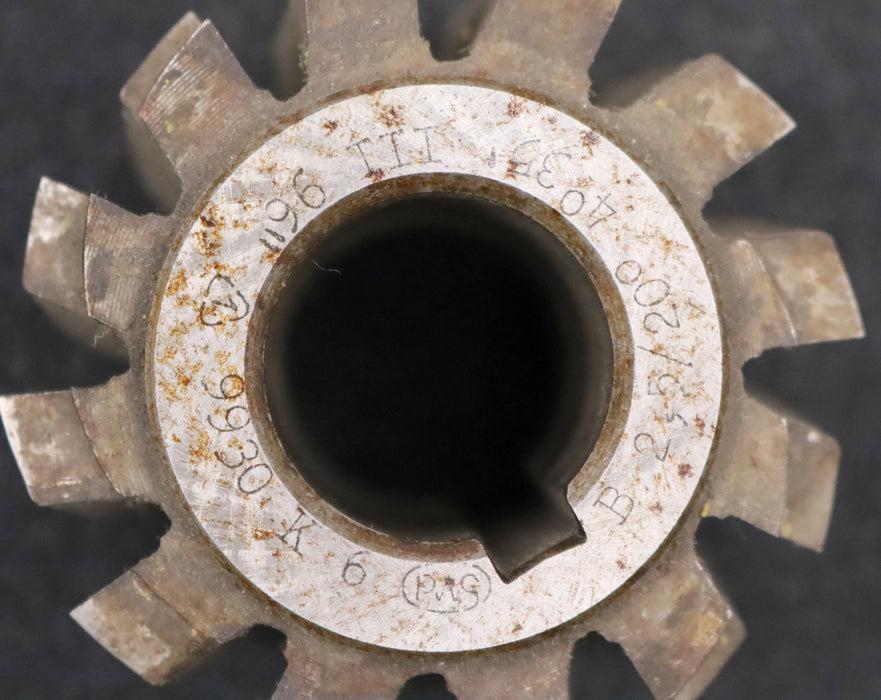 Bild des Artikels PWS-Zahnrad-Wälzfräser-m=-2,5mm-EGW-20°-BPIII-nach-DIN-3972-Ø69x56xØ27mm-mit-LKN