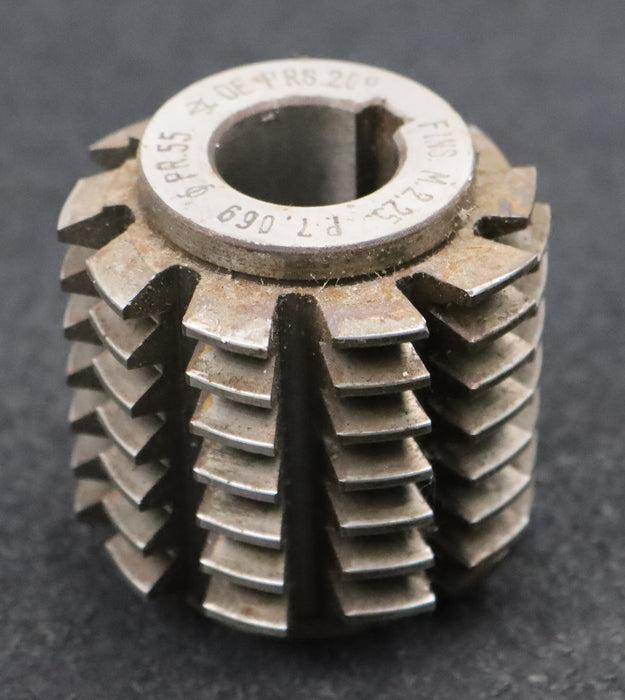Bild des Artikels Zahnrad-Wälzfräser-m=-2,25mm-EGW-20°-Ø60x60xØ22mm-mit-LKN-1gg.-Rechts